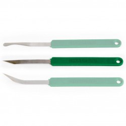 X2 LAMES FOURNIL INOX DROITE 5