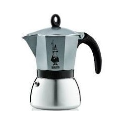 CAFETIERE MOKA INDUCTION 3T ANTARTIQUE INOX/ALU