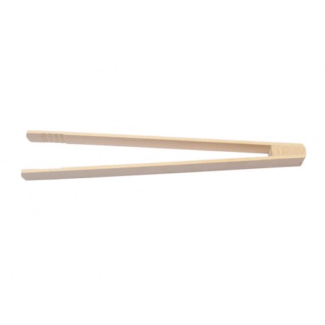 PINCE BARBECUE BOIS BLANC 30 CM
