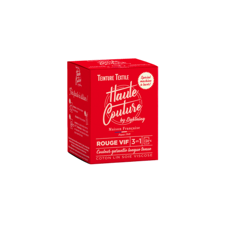 TEIN.TEX.HAUT.COUTURE ROUGE VIF 350G LIGHTNING