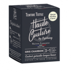 TEIN.TEX.HAUT.COUTURE GRI CHARBON 350G LIGHTNING