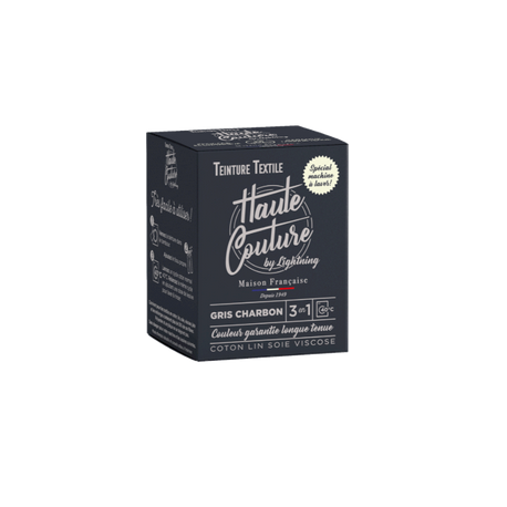 TEIN.TEX.HAUT.COUTURE GRI CHARBON 350G LIGHTNING