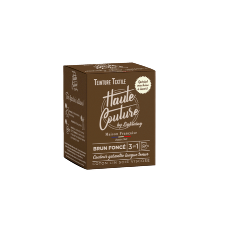 TEIN.TEX.HAUT.COUTURE BRUN FONCE 350G LIGHTNING