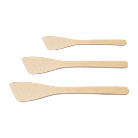 SPATULES BOIS BISEAUTEE 30 CM